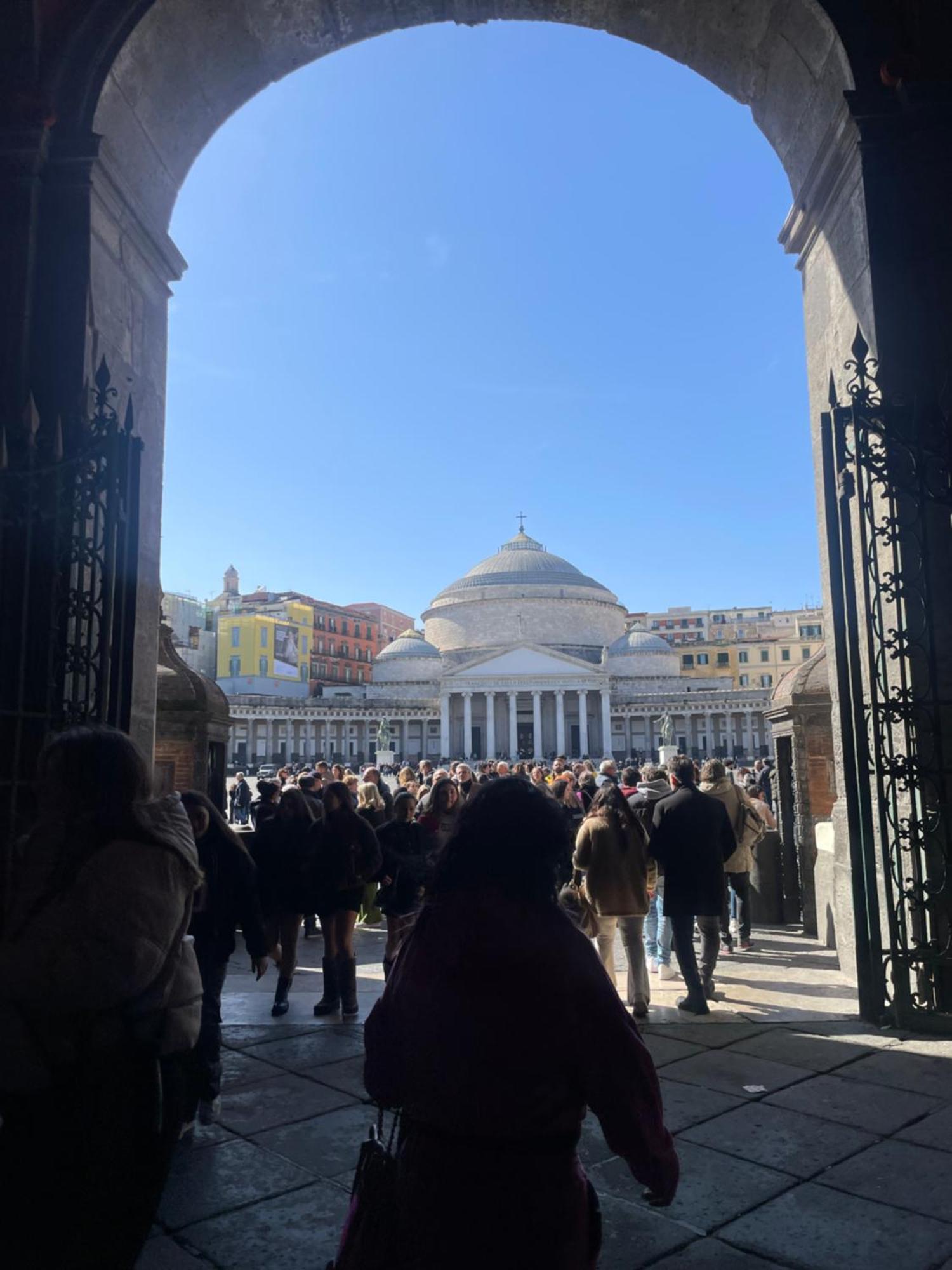 Casetta Piazza Plebiscito Nápoles Exterior foto